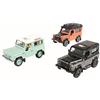 Oxford Diecast Land Rover Defender 90 Heritage 3 pezzi