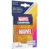 Gamegenic, Fantasy Flight Games - Marvel Champions: custodia ufficiale di Capitan America, gioco di carte, 66 x 91 mm