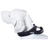 Armored Tech Dog Control - Collare con guinzaglio corto integrato (XL, circonferenza collo 51-60 cm, colore: Nero