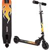 Bopster Monopattino Bambino Pieghevole 2 Ruote - Scooter Bambino 8 Anni in Alluminio con Manubrio Monopattino Regolabile A 4 Altezze - Adatto dai 5 Ai 14 Anni