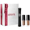 Giorgio Armani Vertigo Lift Mascara + Eye Tint Set (Vertigo Lift + Eye Tint 22M + Eye Tint 68S) Set make-up occhi 1 pz. Nr. 1 - Black / Nr. 68S / Nr. 22M