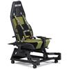 Next Level Racing Cockpit Next Level Racing Flight Seat Pro Boeing Military Edition NLR-S039 max 150kg Nero/Verde [NLR-S039]