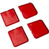 Mtucegi Spatola per spalmatori di sigillante in silicone per finiture di porte, strumento per calafataggio in silicone, cemento, raschietti, spatole