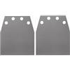 Firecore 2 lame sostituibili per raschiatore Firecore SDS Max da 6 pollici Thinset rimozione punte scalpello strumento scalpello strumento in acciaio per rimuovere pavimenti in vinile VCT piastrelle linoleum