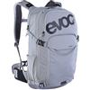 EVOC Zaino STAGE 18, color pietra | Zaino, spallacci regolabili tramite BRACE LINK, AIR FLOW CONTACT SYSTEM, con scomparto per sacca idrica