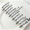 Hehglng 12 forcine per capelli nere vintage, mini forcine alla moda BB clip invisibile frangia clip piccole forcine per donne e ragazze decorative per matrimoni delicati accessori per capelli