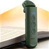 HIONXMGA Luce da Lettura con Clip, Lampada per Leggere Libri a Letto | Batteria da 700 mAh, fino a 140 ore, USB-C, 3 temperature di colore, 5 livelli, modalità tramonto 30 min,Verde