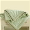 DOTBUY-SHOP 100% Cotone Trapuntino Copriletto Doppia Faccia Estivo Trapunta Leggera Fresco d'Estate Copriletto Trapuntato per Letto Singolo Letto Matrimoniale (Verde Fragola,180x220cm)