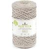 Merceria Pour Toi... Filato NOVA VITA 4 - DMC - Uncinetto Maglia Macramé 250 g - 200 m | Filato in cotone riciclato | (311 Beige lurex)