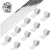 WOOLUCK® 16000 Pezzi Piastrelle a Mosaico Autoadesive Specchi,tessere mosaico a specchio quadrato per Decorazioni Artigianali Fai Da Te - 5 X 5 mm
