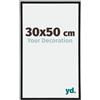 Yd. Cornice 30x50 cm Nero Opaco - Cornice in Plastica Annecy | Your Decoration, Vetro acrilico antiriflesso, Montaggio a parete, Adatta per foto, poster o puzzle, Made in Holland