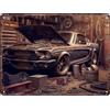Formeyart Targa in metallo per gare d'epoca, per garage retrò, regalo per gli amanti delle auto, decorazione da parete per auto, bar, bar, bar, pub, terrazze, 20 x 30 cm (GARAGE-01)