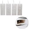 DRULINE Set di 12 umidificatori - Umidificatore - Umidificatore - Umidificatore - Evaporatore - Ceramica bianca - con stampa floreale - L x A x P ca. 8 x 20,5 x 3,5 cm - ciascuno 300 ml