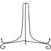 Yosoo Health Gear 1 PC Supporto per piatto nero per display, espositore per portapiatti, supporto per cornice per foto, espositore classico per cavalletto in ferro per portafoto con cornice per foto(12 inch)