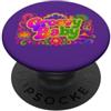 Manu Bay Surf Company Logo Groovy Baby Hippie anni '60 PopSockets PopGrip Adesivo