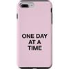 KDNMotivationalDesigns Custodia per iPhone 7 Plus/8 Plus Citazione motivazionale One Day At a Time
