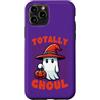 Kawaii Triangle Custodia per iPhone 11 Pro Carino fantasma strega cappello zucca Halloween spettrale
