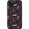ShadowRose Gothic Designs Custodia per iPhone 11 Pro Max Dark Academia Whimsigoth Raven Libri & Candele Floreale Gotico