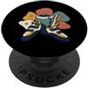 Bouldering Indoor Passione Arrampicata S Scarpette e sacchetto magnesite motivo bouldering indoor e PopSockets PopGrip Adesivo