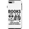 Fun Cavalier King Charles Spaniel And Bo Custodia per iPhone 7 Plus/8 Plus Libri E Cavalier King Charles Spaniel