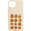 Orchard Snacks Harvest Festival & Sweet Custodia per iPhone 15 Plus Kawaii Caramel Mele Autunno Tratta Candy Apple Autunno