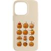 Orchard Snacks Harvest Festival & Sweet Custodia per iPhone 14 Pro Max Kawaii Caramel Mele Autunno Tratta Candy Apple Autunno