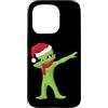 Christmas Alien Dab Tees Co. Custodia per iPhone 15 Pro Natale Dabbing Alien Dab Pose