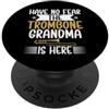 Trombone Gifts & Trombone Player Gifts Non temere il trombone La nonna è qui Trombone PopSockets PopGrip Adesivo