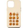 Orchard Snacks Harvest Festival & Sweet Custodia per iPhone 12 Pro Max Kawaii Caramel Mele Autunno Tratta Candy Apple Autunno