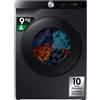SAMSUNG WD90DG6G94BB LAVASC. 9/5KG A-10% 1400G NERA SLIM ECODOS WIFI
