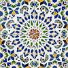 Cerames piastrelle ceramiche marocchine Nazir - ceramiche piastrelle mosaico decorative per il bagno, la cucina, sotto le scale | Piastrelle colorate marocchine con motivo orientale 20x20 cm