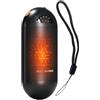 Generico Scaldamani ricaricabile 5000mAh - Power Bank 2 in 1 | Display a LED | Formato tascabile da 142 g, 3 livelli di calore (45-55°C), batteria da 5000 mAh, display digitale a LED, cordino e custodia i