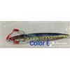 Generico Metal jig 80 gr. Color E | 80 grammi, Color E