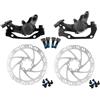 KNCHVBGAU Pinza Meccanica per Freno a Disco per Mountain Bike MD-M280 Pinza Freno a Disco IS PM F160 R160 MTB para Tirante della Linea Biciclette Tamburo Freno Posteriore Freno