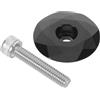 BESPORTBLE Tappo Serie Sterzo Bici in Alluminio 31,8mm con Bullone | Copertura Superiore per Forcella Anteriore, Protezione da Pioggia e Polvere, per Ciclisti su Strada e Fuoristrada