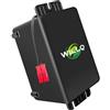 WILLQ Batteria al litio 24V per sedia a rotelle pieghevole con caricabatterie | Ricambi deambulatore elettrico (rollator) a 24 Volt Alta capacità 10Ah 12Ah 13Ah 15Ah 20Ah Connettore Anderson o GX20