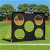 FORZA Flash Square Pop-Up Goal Target Sheet - Set di 6 Fogli per bersagli da Calcio, per tiro e Passaggio, in Tessuto Oxford Resistente