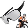 Generic Occhiali protettivi per moto, occhiali da casco, protezione raggi UV | Visiera di protezione UV anti-appannamento, occhiali da sole ergonomici per ciclismo, corsa, sci