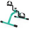 RYGEO Mini cyclette con pedale, per il recupero di gambe e braccia, leggera e portatile