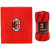 Juventus HERMET Coperta Plaid ARREDO in Pile Prodotto Ufficiale Squadre Calcio (Juventus-Inter-Milan) (A.C Milan)