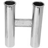 Rengue Tubo Portacanna da Pesca, Acciaio Inox 316 42mm | Rastrelliera Marina Resistente Alla Corrosione, Montaggio Verticale a Parete per Barca, Yacht, Bordo Arrotondato Lucidato,