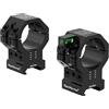 WestHunter Anelli per Slitta Picatinny con Regolazione da 120 MOA, per Ottiche da 30 mm e 34 mm