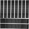 Totority 11 Pezzi Bracciale Nero Elastico per Lutto, e Squadre Sportive | Poliestere Discreto, Stile Semplice ed Elegante, Facile da Indossare e Togliere, per Braccio Superiore