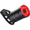GOOHOCHY Luce Posteriore Bici USB Sensore Freno, Ricaricabile, Ipx6 | Montaggio senza Attrezzi su Reggisella e Guide Sella, ABS e Lega di Alluminio, Nero e Rosso