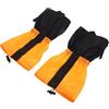 SUPVOX Ghette per Scarponi da Outdoor in Nylon Arancia, Uomo Caccia | Coulisse Regolabile, Cuciture Rinforzate, Cinghie Regolabili, per Gamba Pantaloni, Neve e Fango
