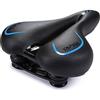 UNISTRENGH Big Bum - Sella per bicicletta Cruiser, ammortizzante, con cuscinetto imbottito in gel di silice extra largo