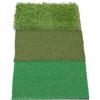 LIFKOME Tappetino da Golf da Interno in Gomma e Nylon Verde | Prato Artificiale Realistico, Base Antiscivolo, Facile da Trasportare, per Parchi e Pratica in Cortile