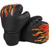 Cabilock Guanti da Boxe per PU, Allenamento Supporto Polso | Rivestimento EVA e Spugna, Rete Traspirante e Chiusura a Strappo, per Colpitori e Sacco