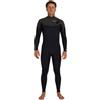 BILLABONG Muta da uomo Absolute Ultra con zip sul petto da 4/3 mm 2026 - Storm Black