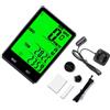 Besttoolifes Tachimetro wireless per bicicletta, con schermo grande da 2,8 | Contachilometri impermeabile con retroilluminazione per guida notturna, computer multifunzione per bicicletta